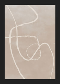 Abstract bright lines against beige sand colored background-5