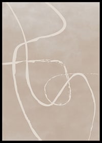 Abstract bright lines against beige sand colored background-6