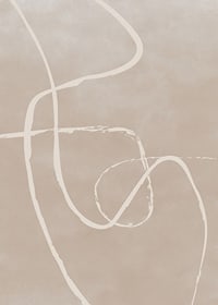 Abstract bright lines against beige sand colored background-7
