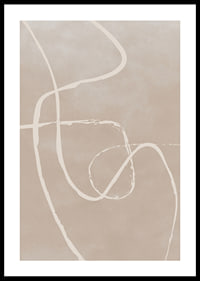 Abstract bright lines against beige sand colored background-0