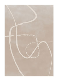 Abstract bright lines against beige sand colored background-1