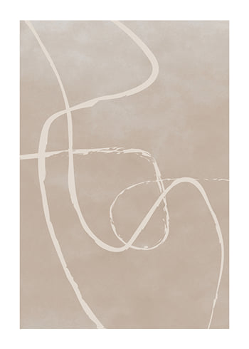 Poster Line Art Inverted No1