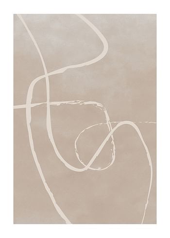 Poster Line Art Inverted No1