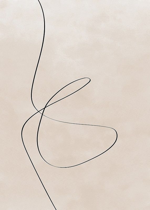 Line Art Abstract Shapes No2-12
