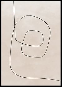 Line Art Abstract Shapes No1-2
