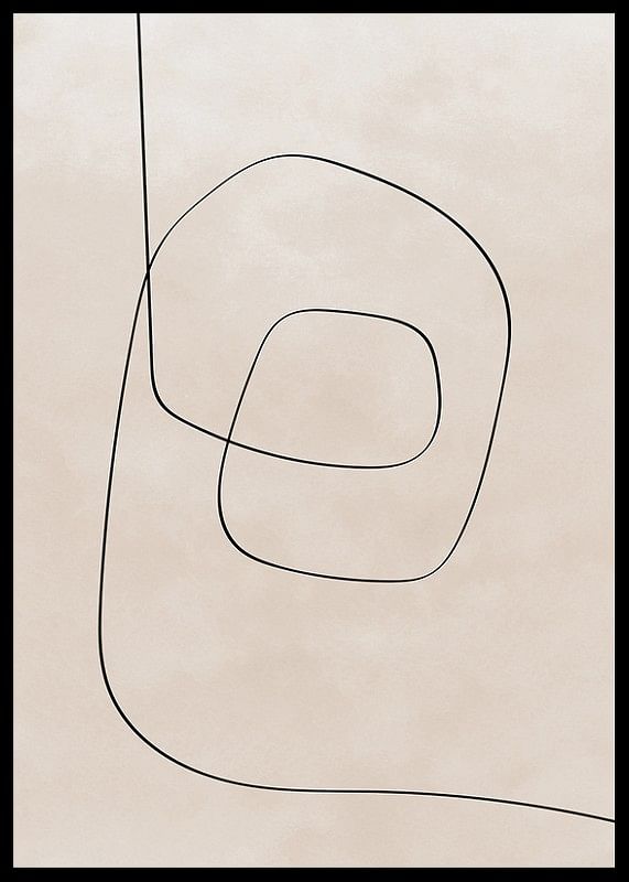 Line Art Abstract Shapes No1-12