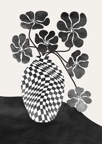 Checkered Vase-3