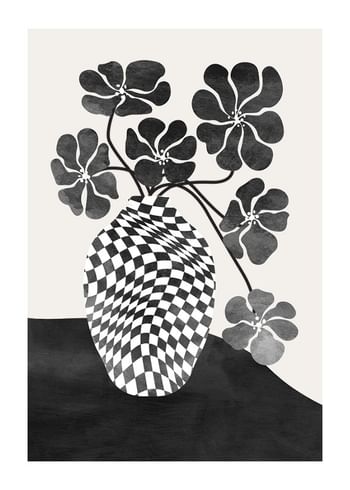 Affiche Checkered Vase