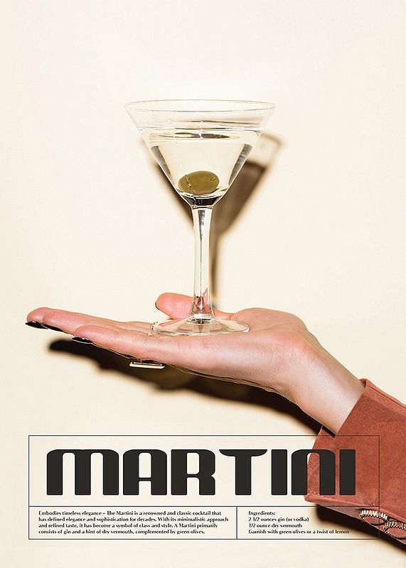 Plagát This Is Martini Cocktail No2