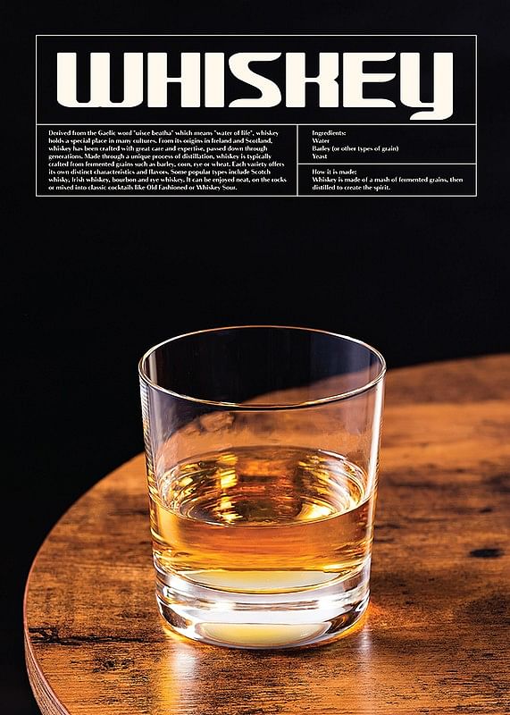 Plagát This Is Whiskey Neat
