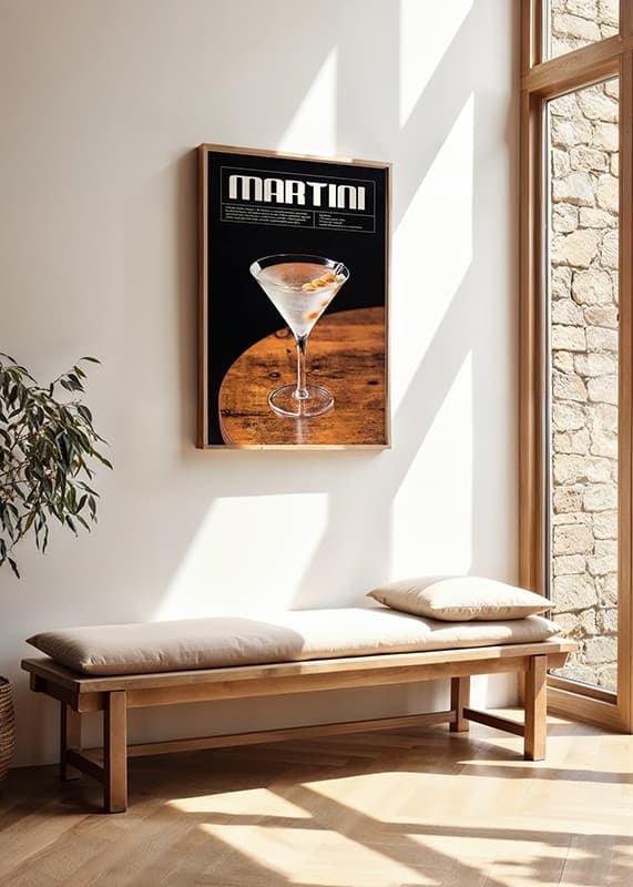 Plakāts This Is Martini Cocktail No3 crossfade