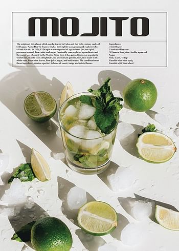 Poster This Is Mojito Cocktail