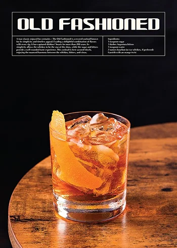 Poster This Is Old Fashioned Cocktail