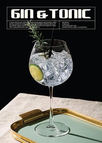 Poster This Is Gin & Tonic Cocktail
