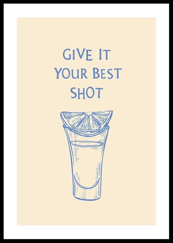 Poster Give It Your Best Shot