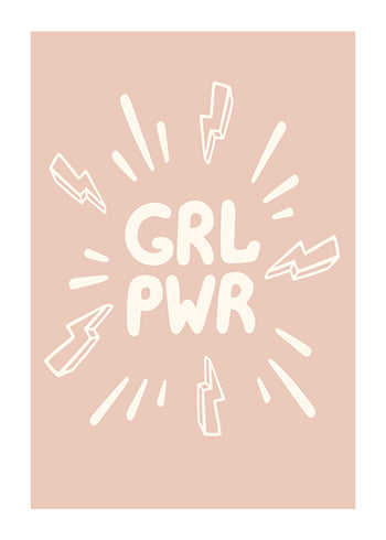 Plakat Grl Pwr