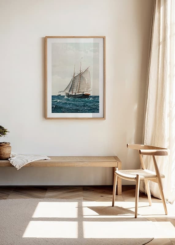 Marine Med Sejlskib Og Dampskib By Benjamin Olsen-12