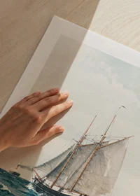 Marine Med Sejlskib Og Dampskib By Benjamin Olsen-11