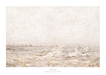 Poster Seascape By George Grosvenor Thomas