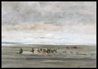 Clam Digger By Charles-François Daubigny-8