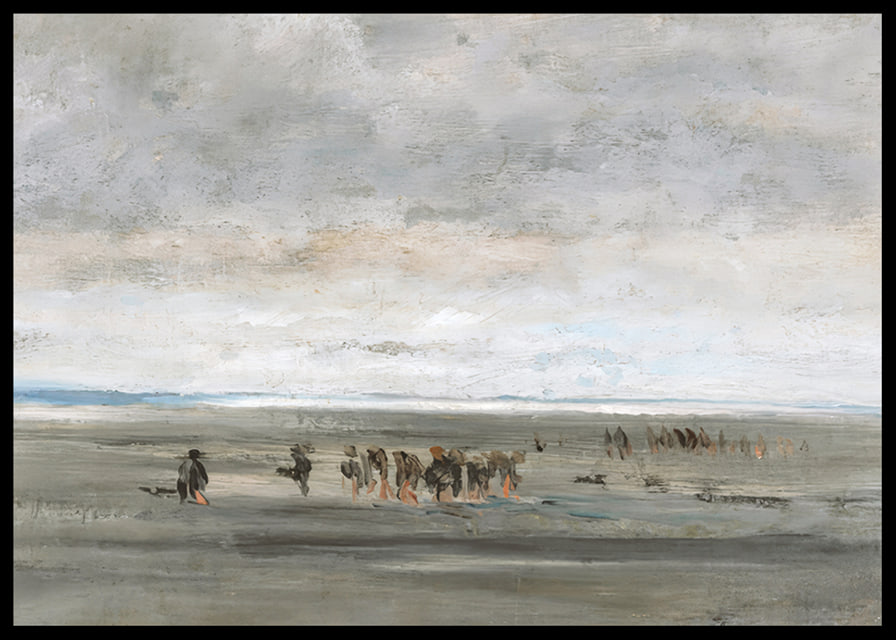 Clam Digger By Charles-François Daubigny-12