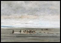 Clam Digger By Charles-François Daubigny-2