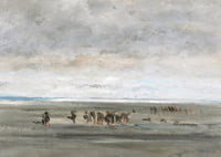 Clam Digger By Charles-François Daubigny-9
