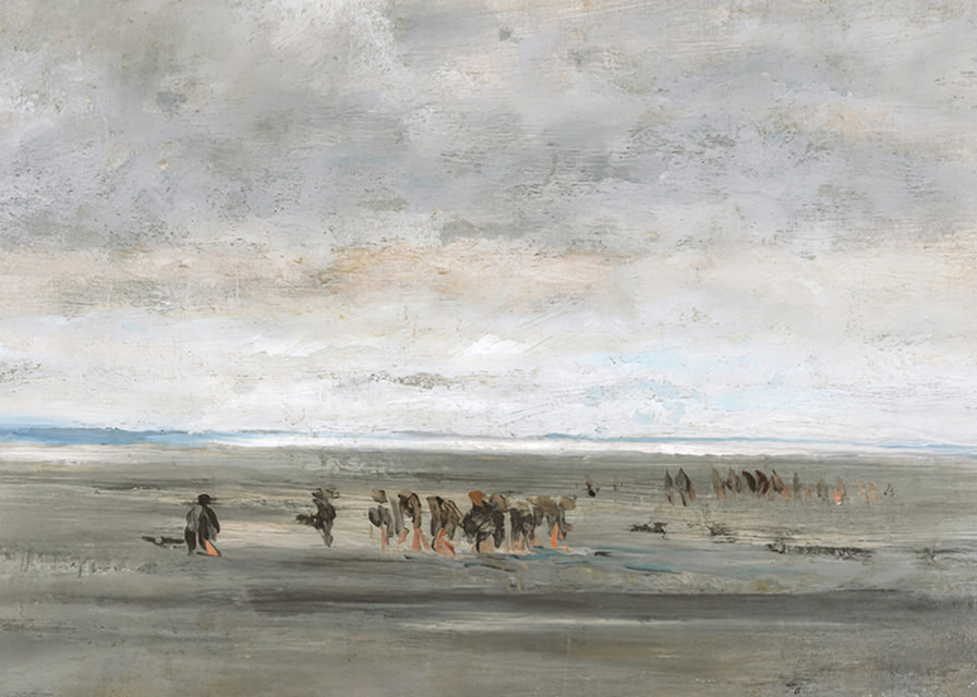 Clam Digger By Charles-François Daubigny-12