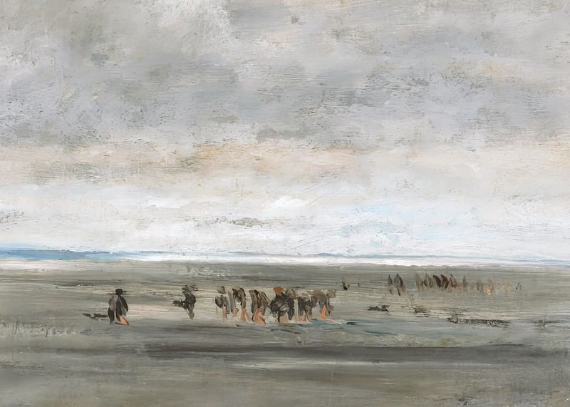 Clam Digger By Charles-François Daubigny-12