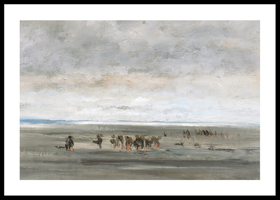 Clam Digger By Charles-François Daubigny-12
