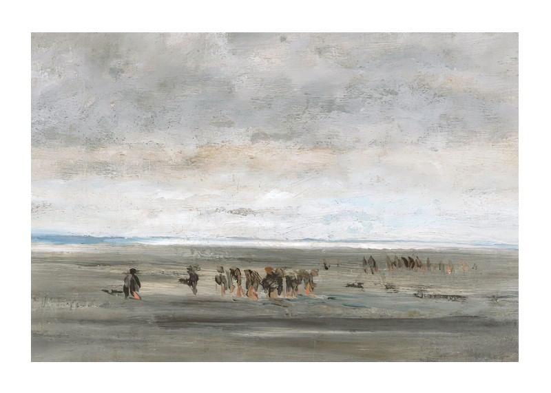 Clam Digger By Charles-François Daubigny-12