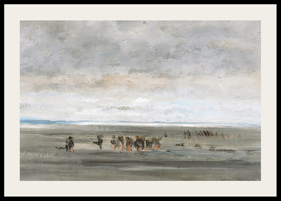 Clam Digger By Charles-François Daubigny-12