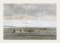 Clam Digger By Charles-François Daubigny-5