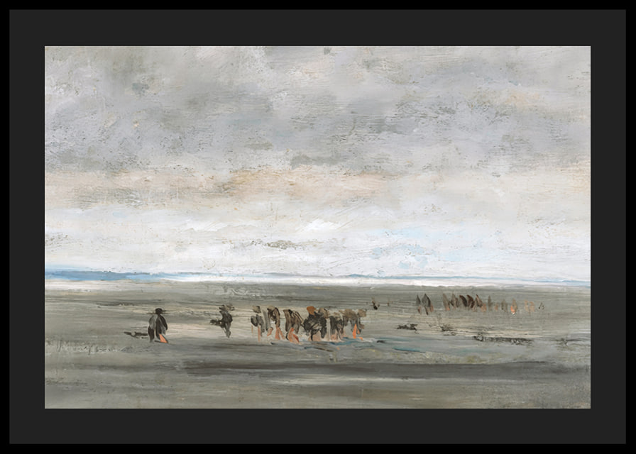 Clam Digger By Charles-François Daubigny-12