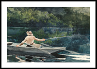 Casting Number Two By Winslow Homer-2