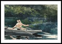 Casting Number Two By Winslow Homer-0