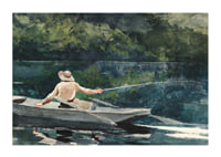 Casting Number Two By Winslow Homer-3