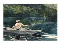 Casting Number Two By Winslow Homer-1