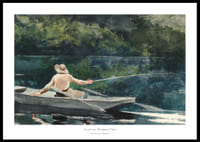 Casting Number Two By Winslow Homer-0