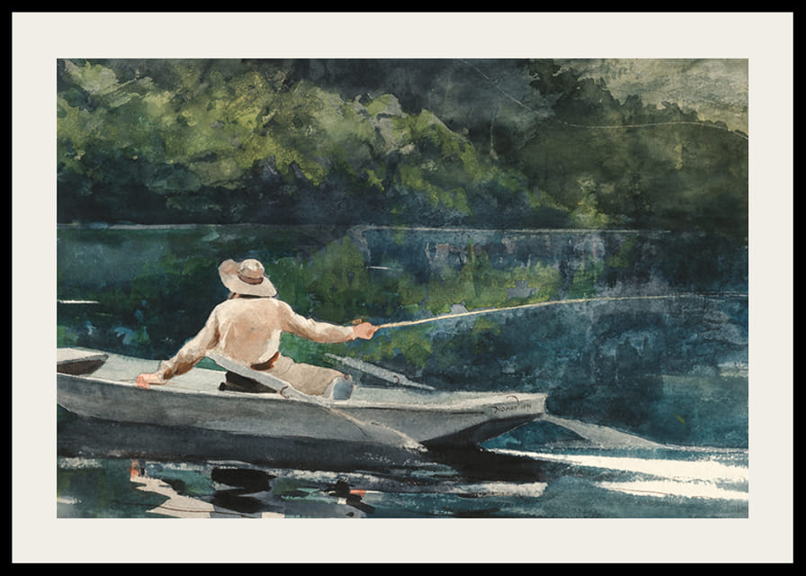Casting Number Two By Winslow Homer-12