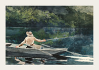 Casting Number Two By Winslow Homer-5