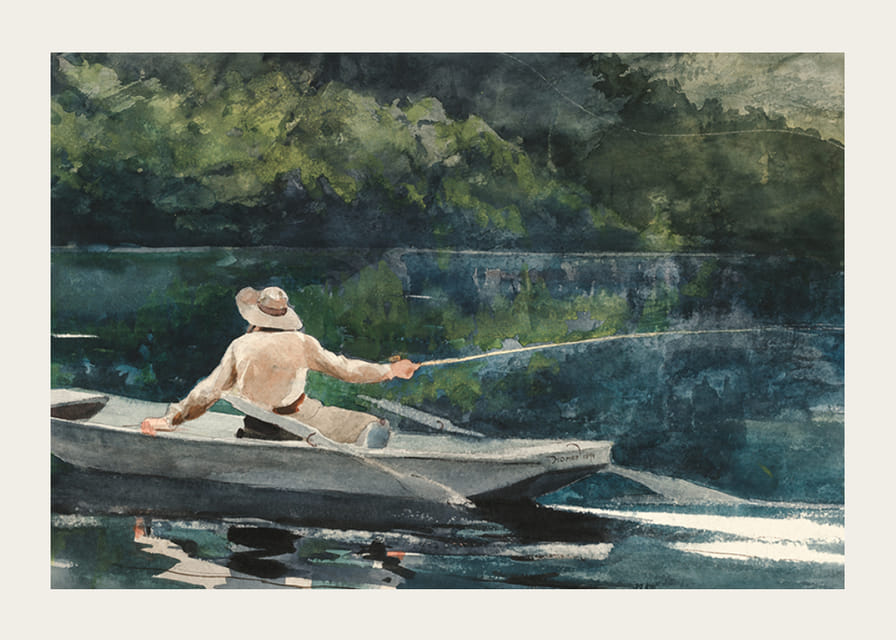 Casting Number Two By Winslow Homer-12