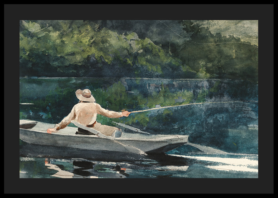 Casting Number Two By Winslow Homer-12