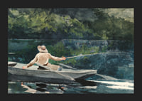 Casting Number Two By Winslow Homer-7