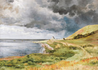 Dansk Kystlandskab I Bygevejr By Carl Frederik Aagaard-9