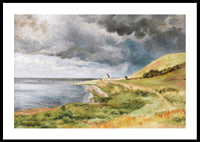 Dansk Kystlandskab I Bygevejr By Carl Frederik Aagaard-2