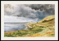 Dansk Kystlandskab I Bygevejr By Carl Frederik Aagaard-4