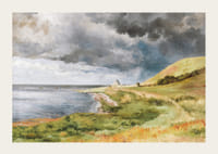 Dansk Kystlandskab I Bygevejr By Carl Frederik Aagaard-5