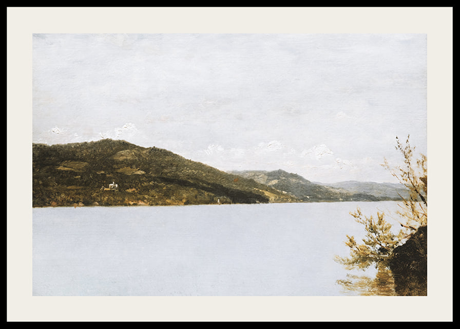 Lake George No2 By John Frederick Kensett-12