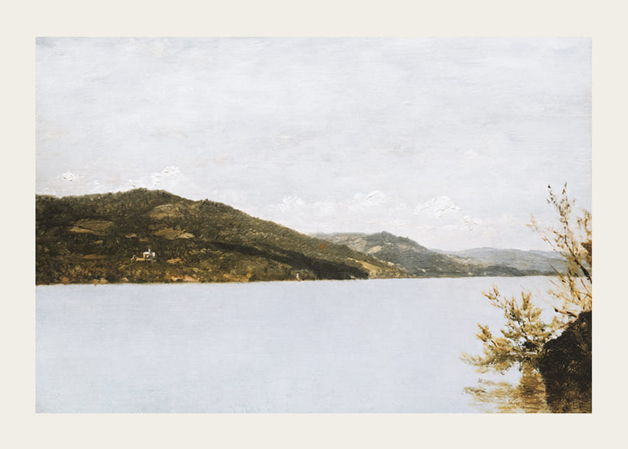 Lake George No2 By John Frederick Kensett-12